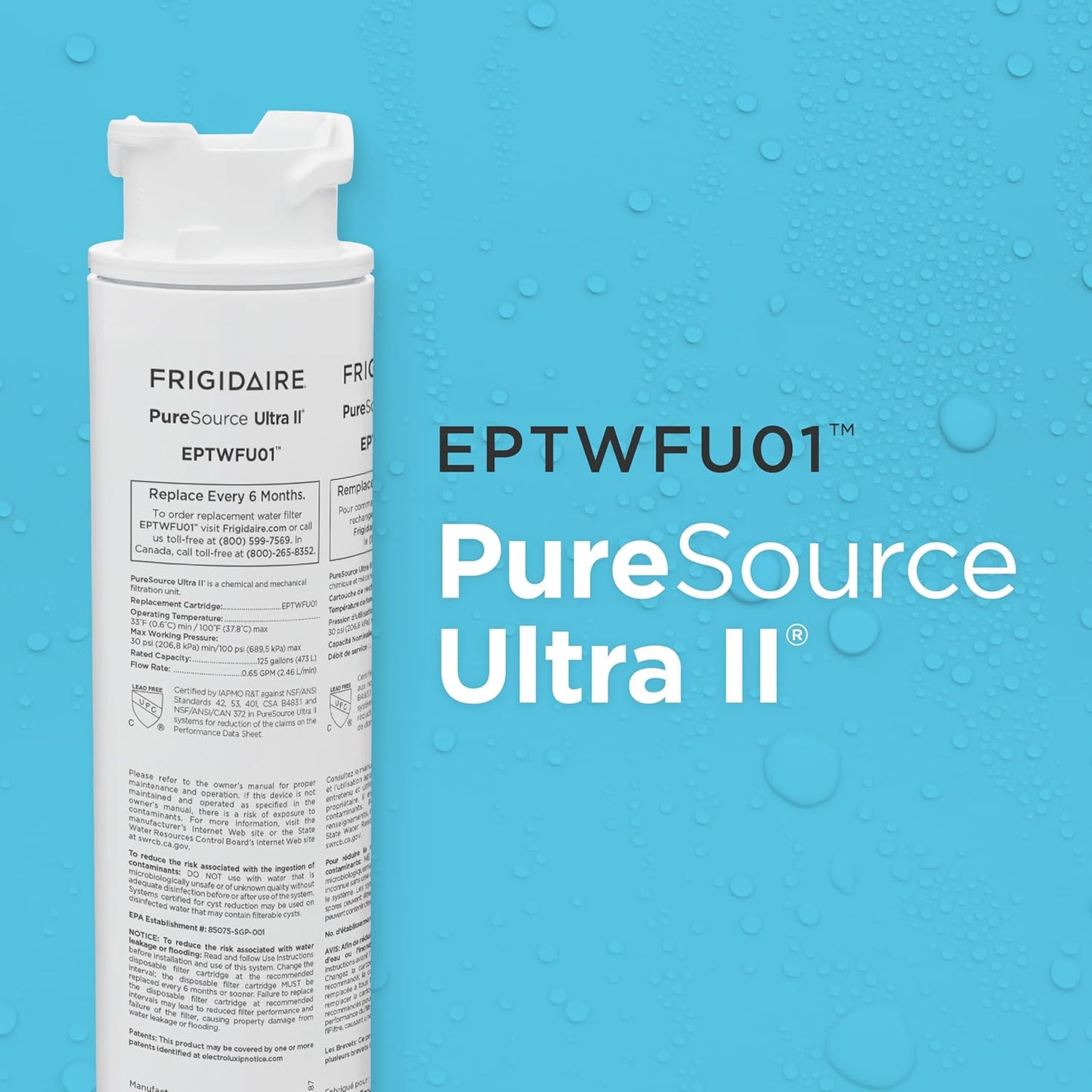 Frigidaire EPTWFU01 Refrigerator Water Filter