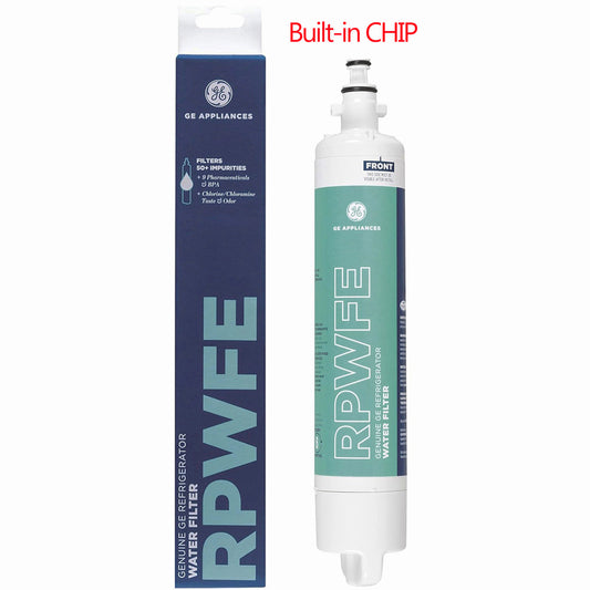 GE RPWFE Refrigerator Water Filter.(Built-in CHIP)