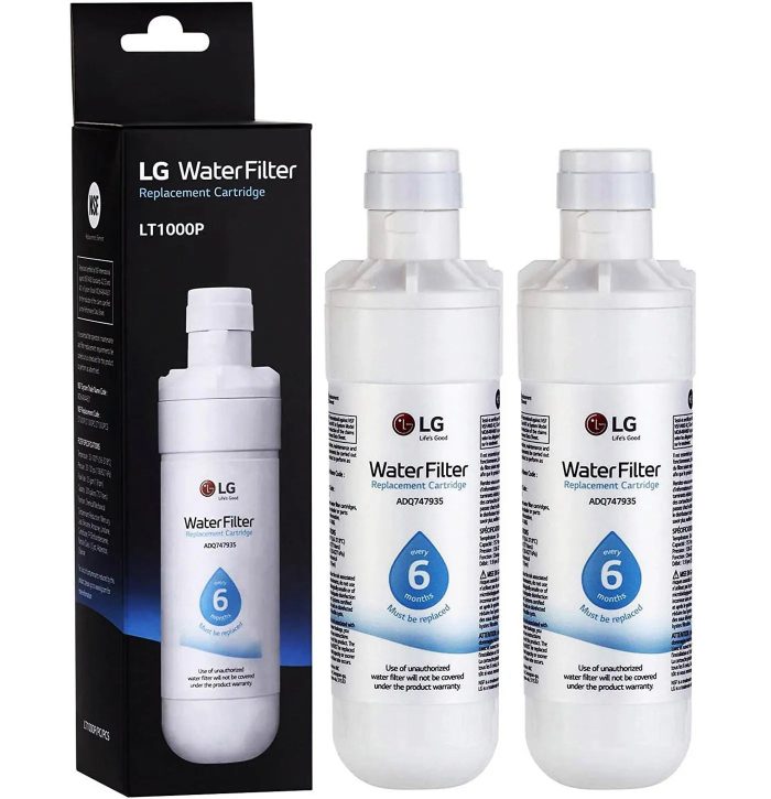 LG LT1000P Refrigerator Water Filter Replacement , 6-Month Filter Cartridge
