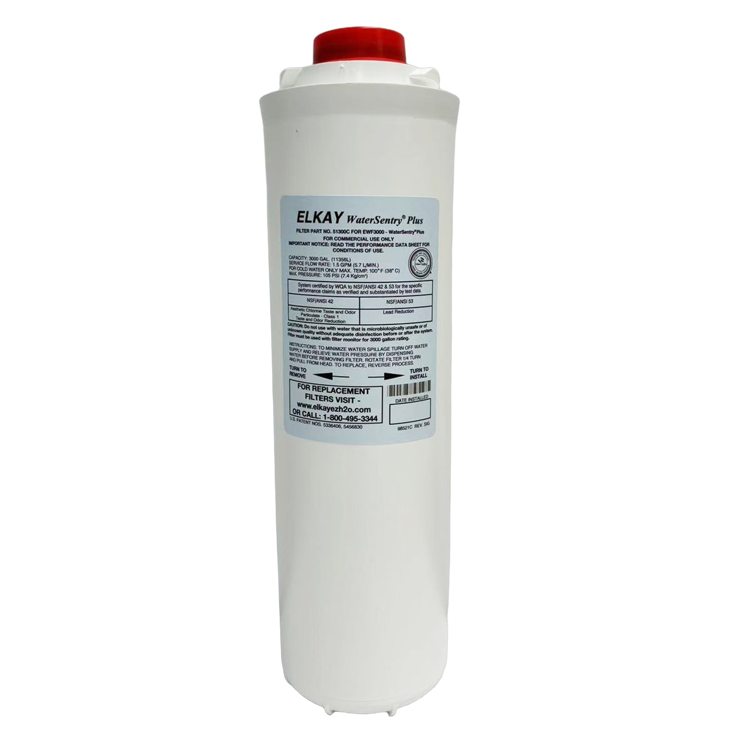 Elkay Genuine WaterSentry 51300C Replacement Filters