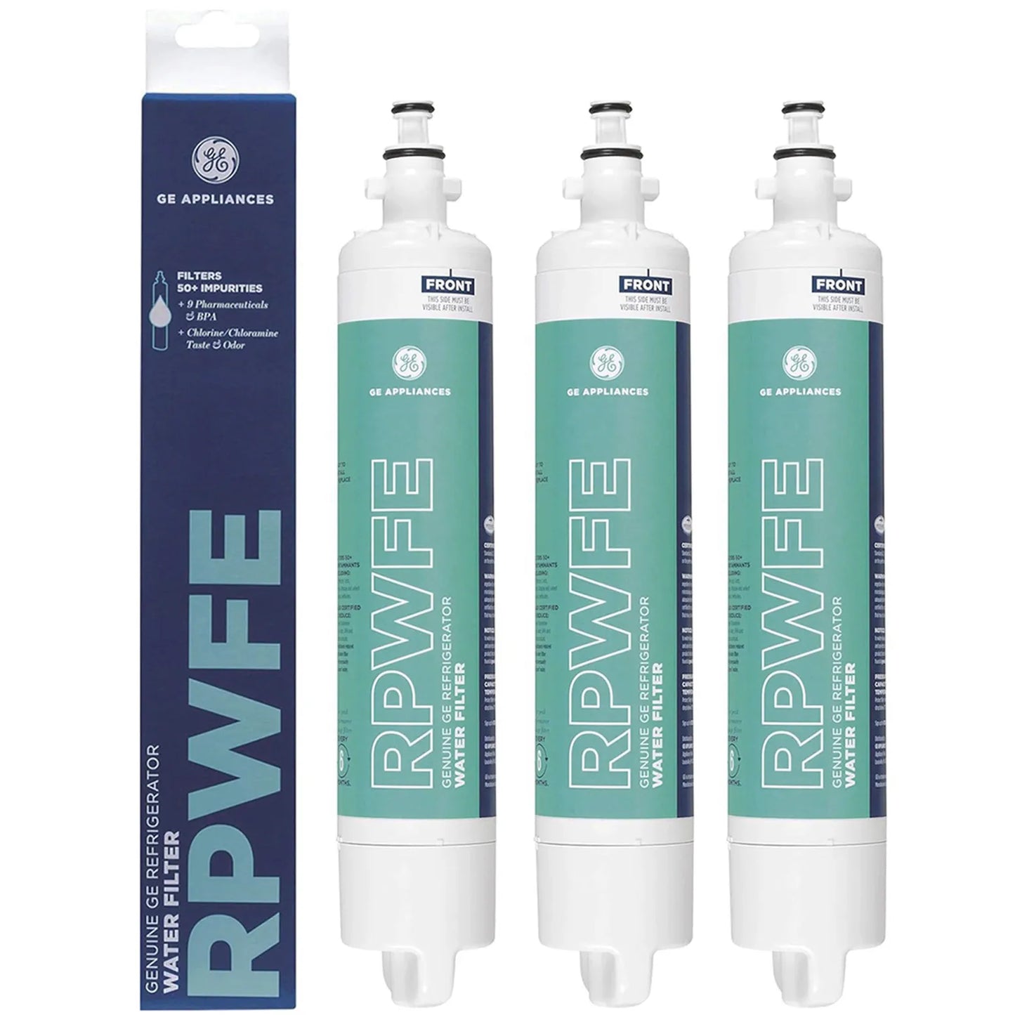 GE RPWFE Refrigerator Water Filter.(Built-in CHIP)