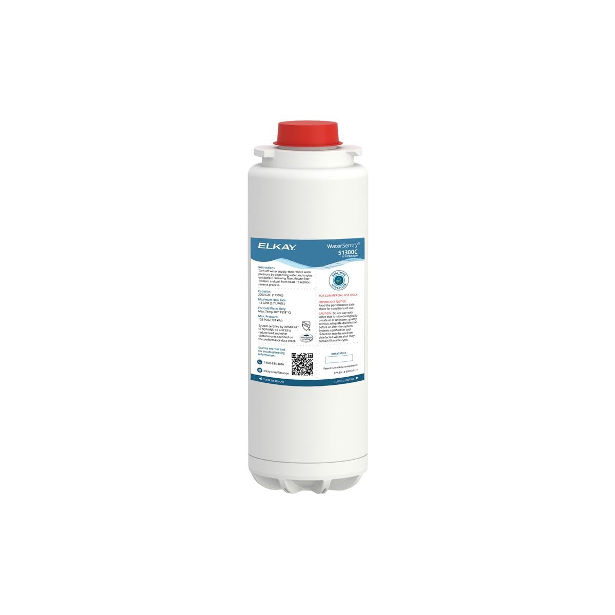 Elkay Genuine WaterSentry 51300C Replacement Filters