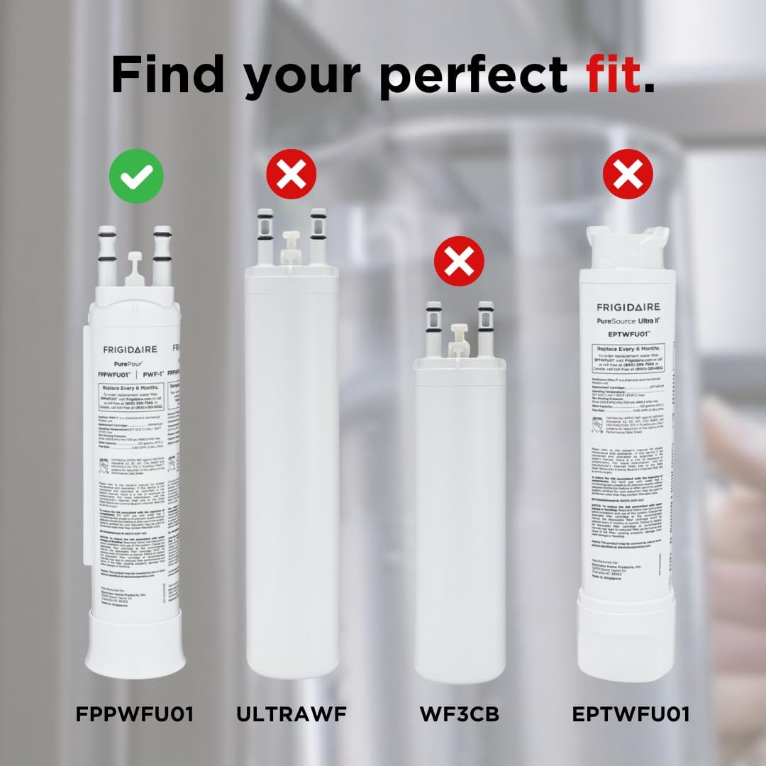Frigidaire FPPWFU01 PurePour PWF-1 Refrigerator Water Filter