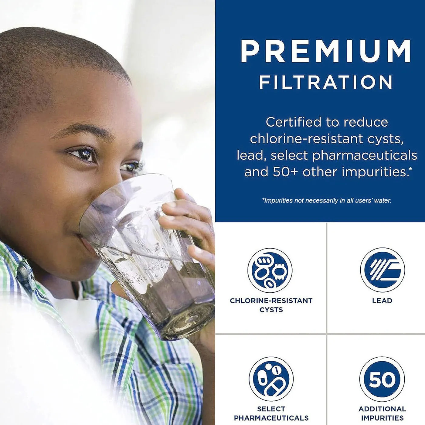 GE RPWFE Refrigerator Water Filter.(Built-in CHIP)