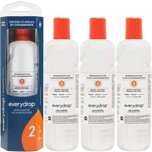 EveryDrop by Whirlpool Refrigerator Water Filter 2, EDR2RXD1