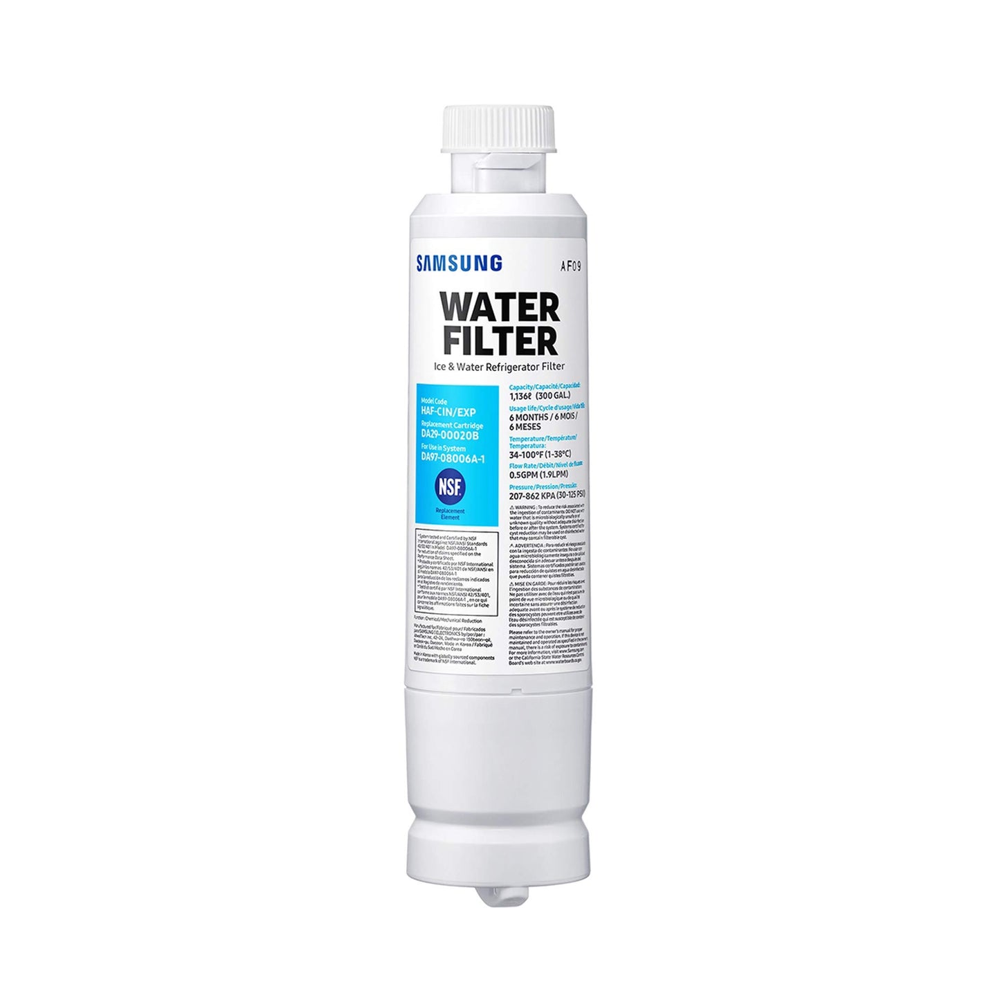 Samsung DA29-00020B Refrigerator Water Filter